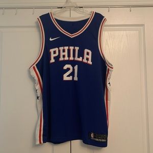 EUC Authentic Joel Embiid 76ers Jersey